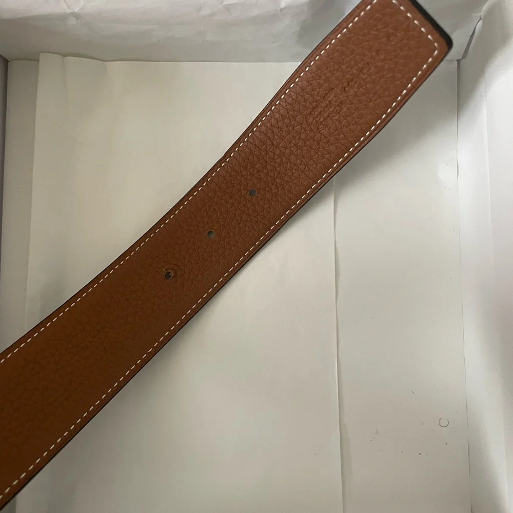 ** SOLD ** Hermes Constance belt buckle & Reversible leather strap 38mm 110/44 - Picture 3 of 14